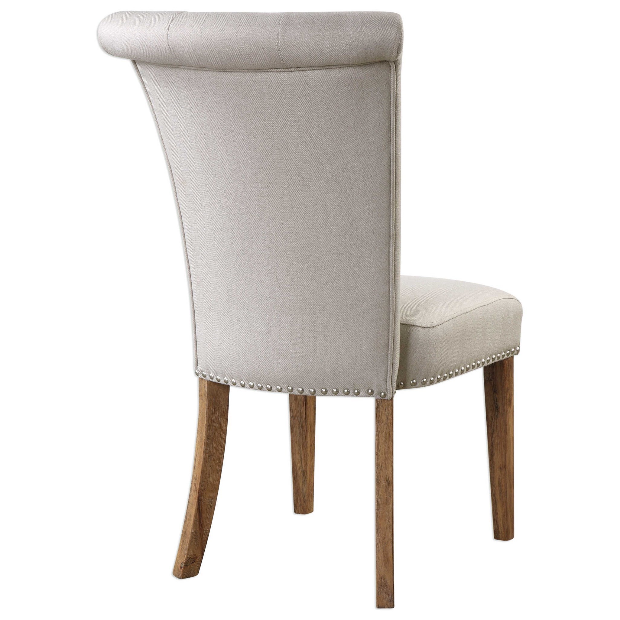Oatmeal dining chairs store